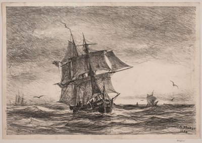Marine von Anton Melbye