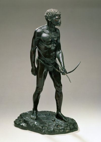 Buschmann beim Jagen von Anton van Wouw