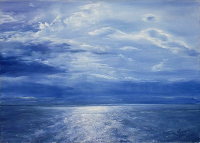 Tiefblaues Meer, 2001 von Antonia Myatt