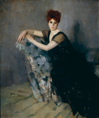 Dame in Schwarz von Antonio Ambrogio Alciati