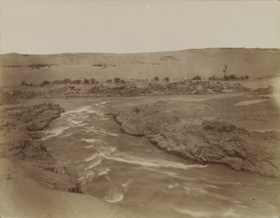 Stromschnellen an den Nilkatarakten, Ägypten von Antonio Beato