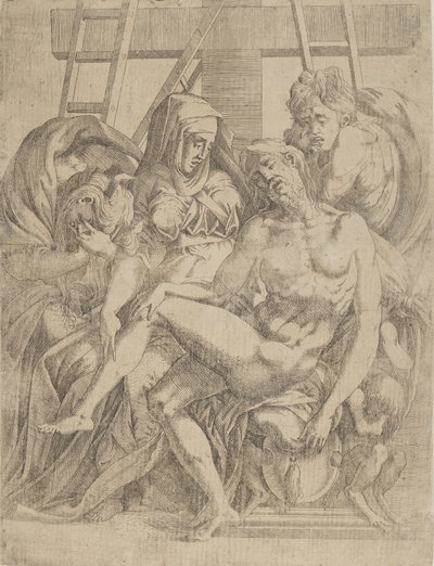 Pietà, 1540-45 von Antonio Fantuzzi