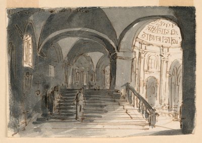 Alte Kathedrale in Brescia von Antonio Giuseppe Basoli
