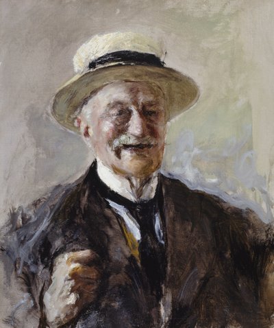 Selbstporträt von Antonio Mancini