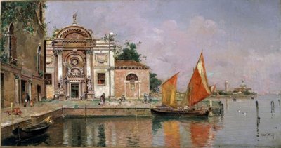 Ansicht von Venedig von Antonio Maria de Reyna Manescau