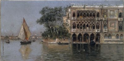 Ansicht von Venedig von Antonio Maria de Reyna Manescau