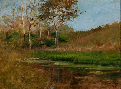Stilles Wasser von Antonio Parreiras