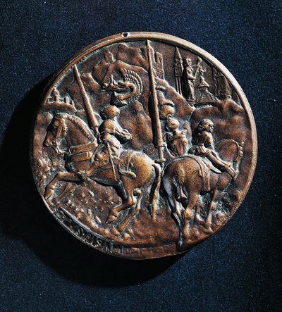 Medaille von Filippo Maria Visconti (1392-1447) von Antonio Pisanello