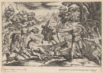 Hirschjagd von Antonio Tempesta