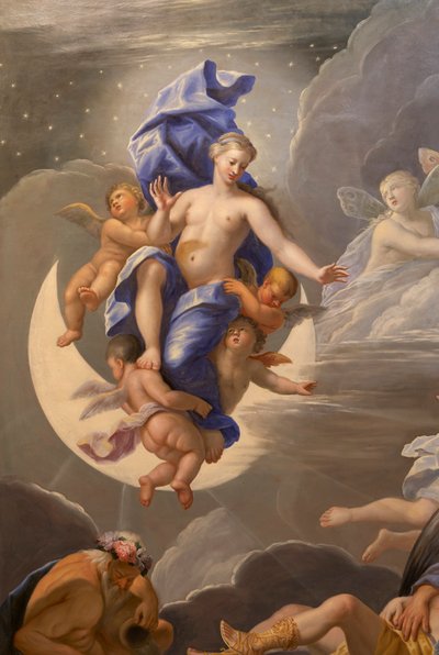 Das große Schlafzimmer des Königs von Antonio Verrio