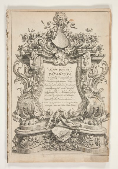 Ein neues Buch der Ornamente von Antonio Visentini