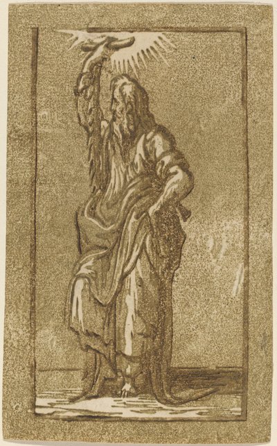 Heiliger Simon von Antonio da Trento after Parmigianino