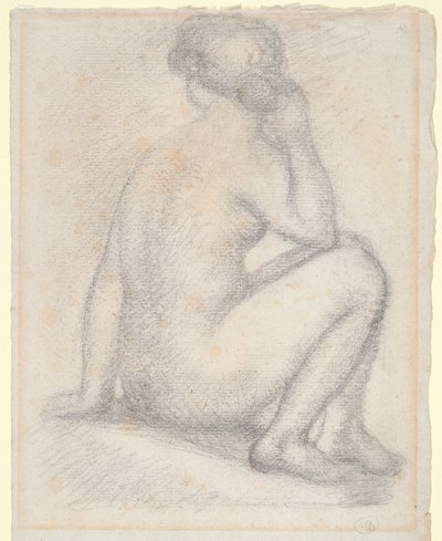 Weiblicher Akt, sitzend von Aristide Maillol