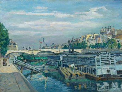 Die Brücke von Louis Philippe von Armand Guillaumin