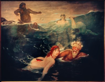 Im Spiel der Wellen von Arnold Böcklin