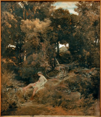 Nymphe an der Quelle von Arnold Böcklin