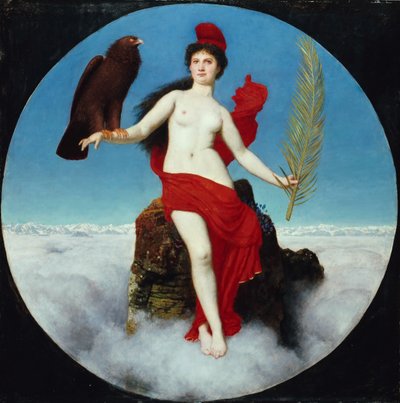 Die Freiheit Helvetia, 1891 von Arnold Böcklin