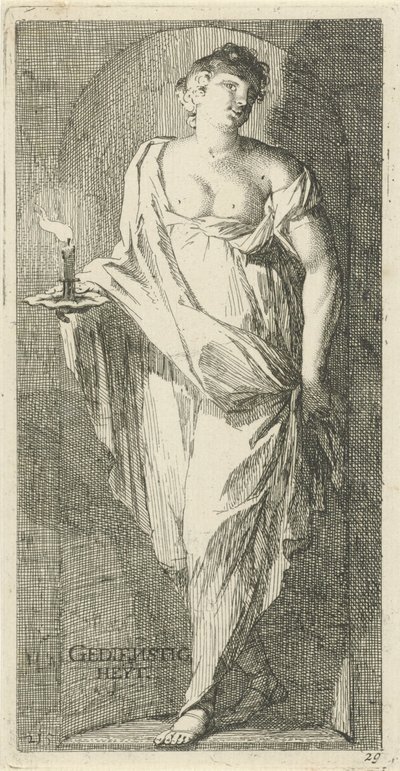 Personifikation der Dienstbarkeit von Arnold Houbraken