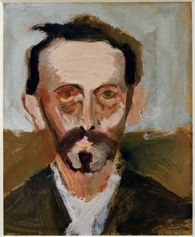 Porträt eines Mannes von Arnold Schönberg