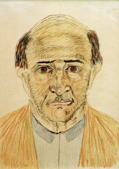Selbstporträt von Arnold Schönberg