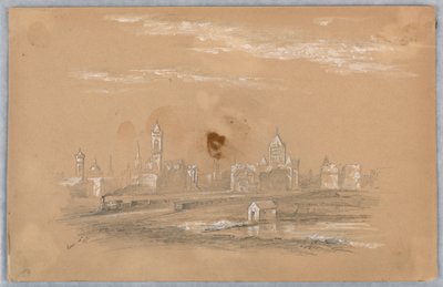 Stadtpanorama von Arnold William Brunner