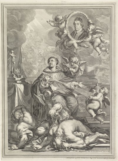 Heiliger Thomas von Aquin von Arnold van Westerhout
