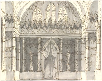 Kircheninterieur von Aron Wallick