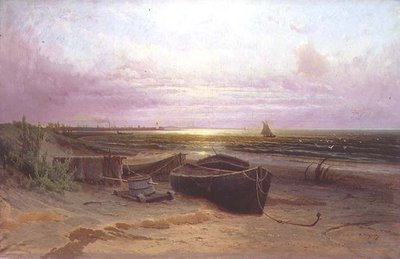 Strand an der Narva-Bucht von Arseniy Ivanovich Meshchersky