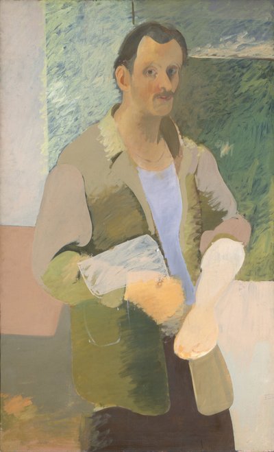Selbstporträt, ca. 1937 von Arshile Gorky
