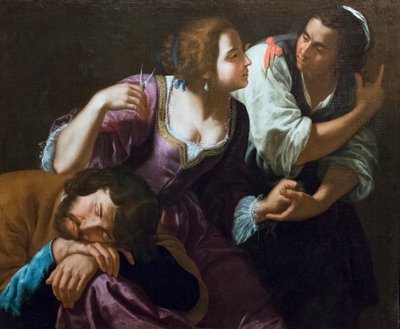 Samson und Delilah von Artemisia Gentileschi