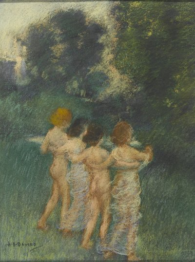 Cherubische Kinder, 1900 von Arthur Bowen Davies