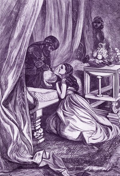 Geschichte aus Tausendundeiner Nacht von Arthur Boyd Houghton