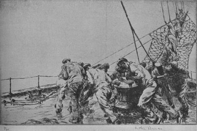 Die Spillwinde, 1926 von Arthur Briscoe