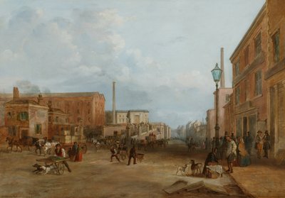 London Road, Manchester von Arthur Fitzwilliam Tait