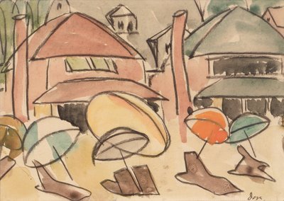 Strandschirme von Arthur Garfield Dove