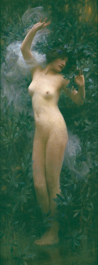 Daphne, um 1890 von Arthur Hacker