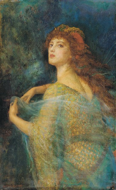 Die Zauberin von Arthur Hughes