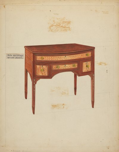 Schreibtisch von Arthur Johnson