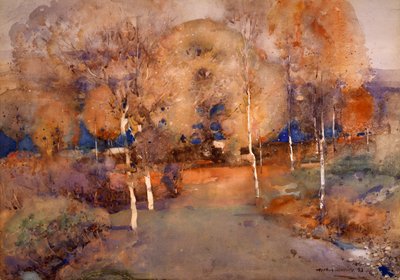 Herbst - Loch Lomond von Arthur Melville