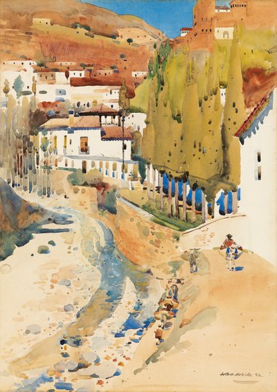 Das Tal des Darro, 1893 von Arthur Melville