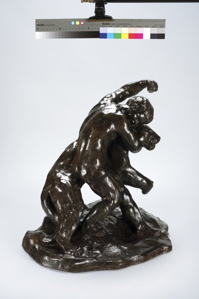 Puma und Kind von Arthur Putnam