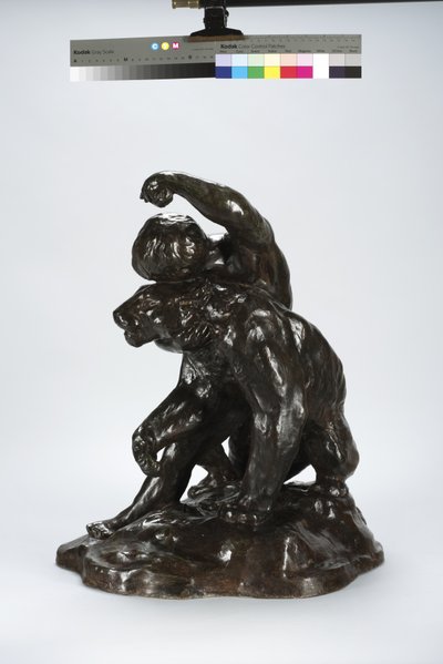 Puma und Kind von Arthur Putnam