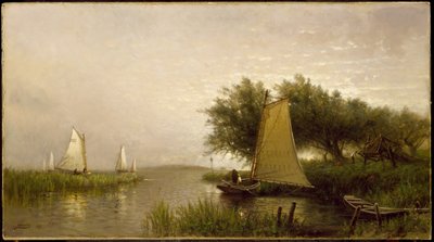 Am Synepuxent Bay, Maryland, 1876 von Arthur Quartley