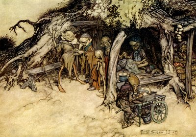 Ein Sommernachtstraum von Arthur Rackham