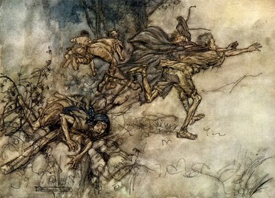 Ein Sommernachtstraum von Arthur Rackham