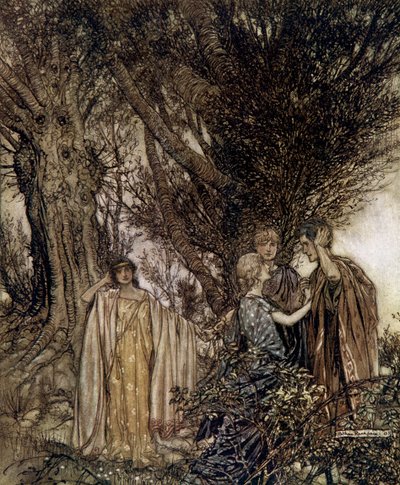 Ein Sommernachtstraum von Arthur Rackham