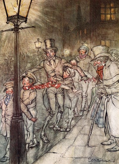 Weihnachtslied von Arthur Rackham