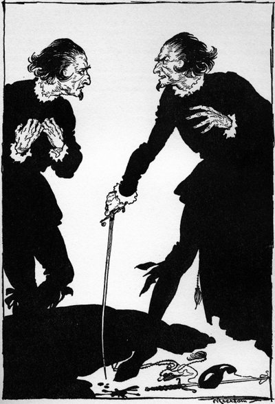 William Wilson von Edgar Allan Poe von Arthur Rackham
