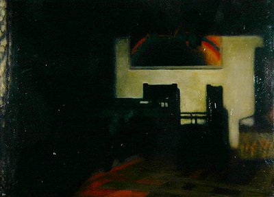 Innenraum II, Berlin, Brennpunkt von Arthur Segal