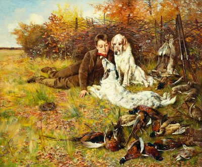 Das Ende des Tagesjagd von Arthur Wardle